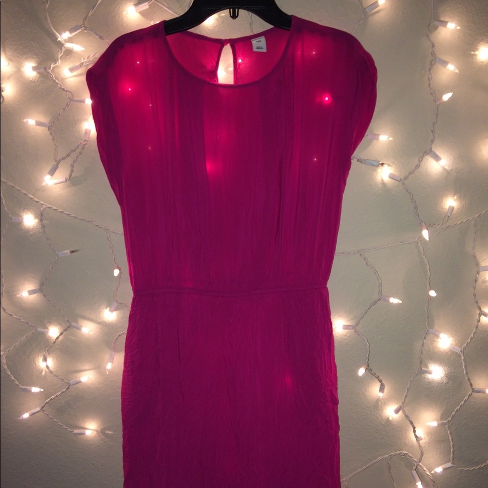 Old Navy Hot Pink dress